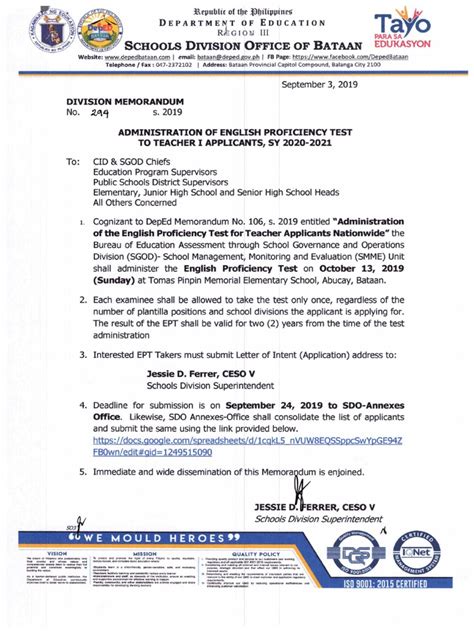 division of iloilo memorandum 2024|DIVISION MEMORANDUM NO. 294, S. 2024: 2024 NATIONAL .